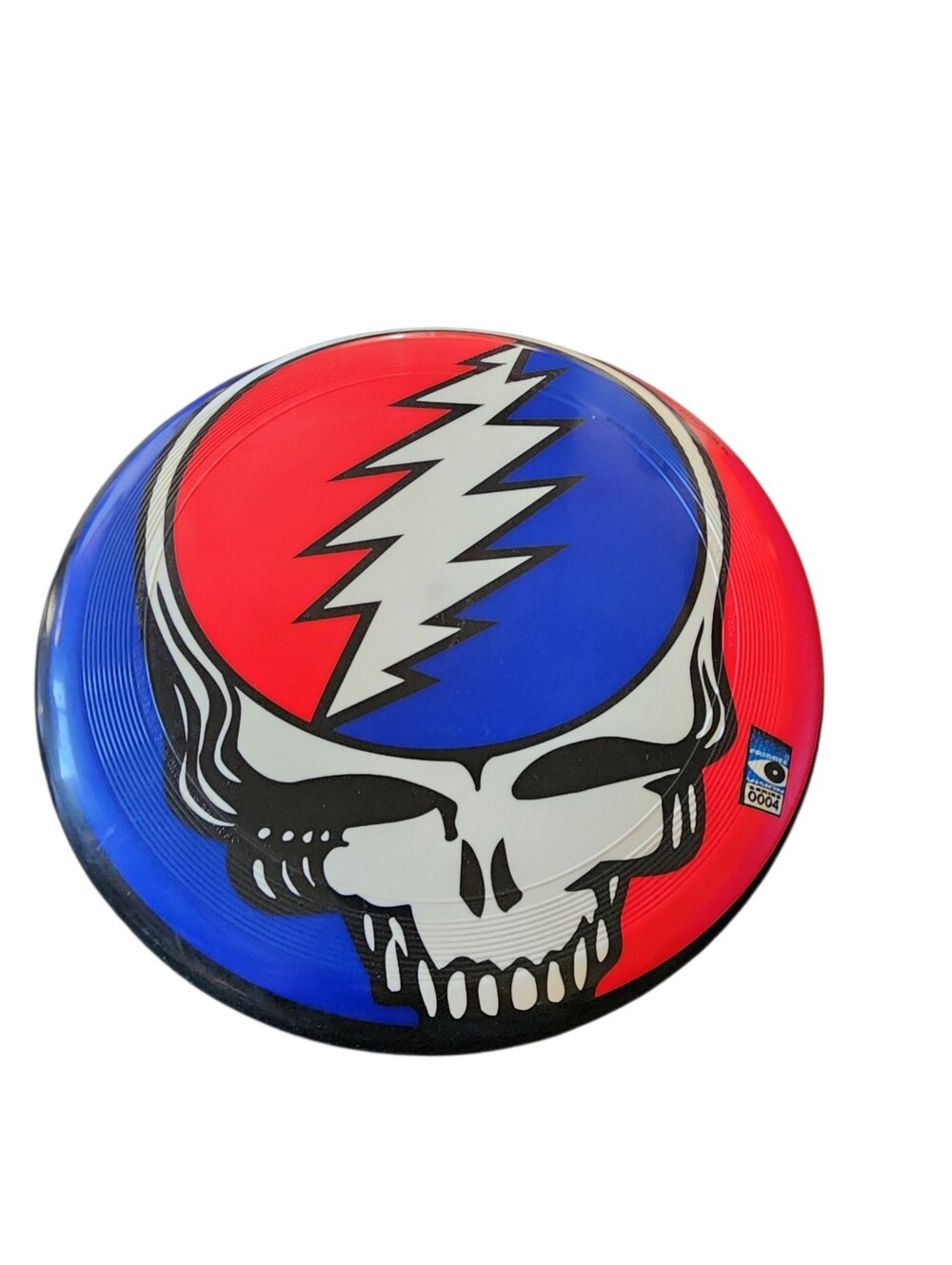USED 1995 VINTAGE GRATEFUL DEAD WHAM-O FRISBE VISION SERIES 0004 MATTELL